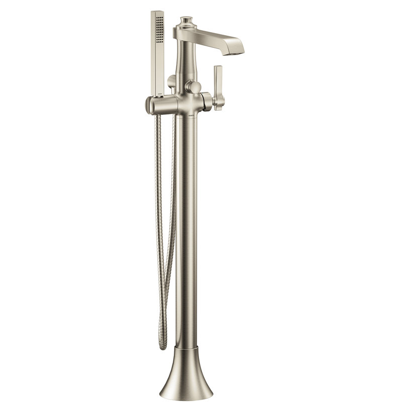 Moen Flara Single Handle Floor Mount Freestanding Tub Filler with